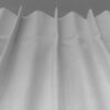 enkele plooi vitrage detail