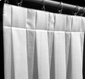 4 vitrage detailfoto (platte plooi)